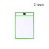 Durable Reusable Erasable Stationery Drawing Board File Pocket Dry Wipe Bag Teaching Supplies