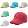 Breathable Peaked Cap Letters Print Sports Cap Fashion Adult Visor Cap Women