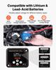VEVOR Dual Battery Isolator, 12V 140 Amp, Manual and Automatic VSR Voltage Sensitive Relay with LCD Screen