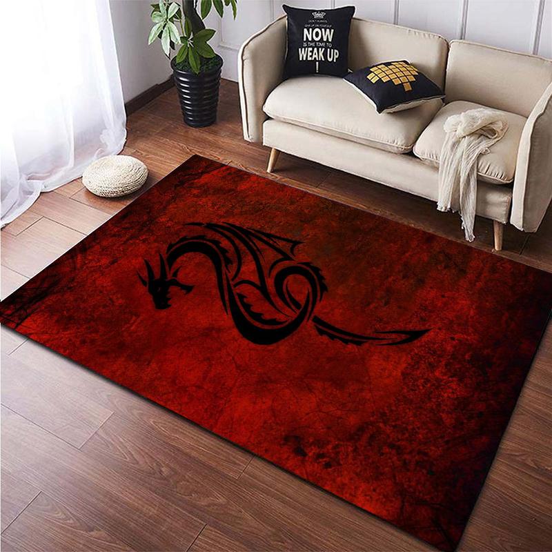 Chinese Dragon Art Printed Carpet for Living Room Large Area Rug Soft Mat E-sports Chair Carpets Alfombra Gifts Dropshopping