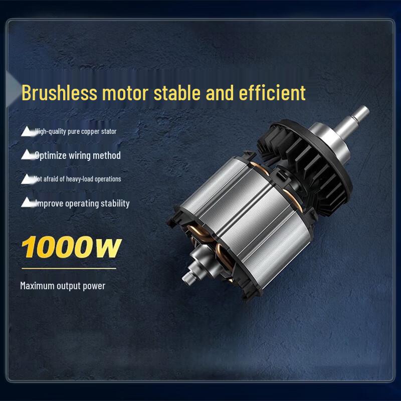 Бесщеточная аккумуляторная угловая шлифмашина Dongcheng 20V DCSM04-100P, штекер CN (адаптер в комплекте)