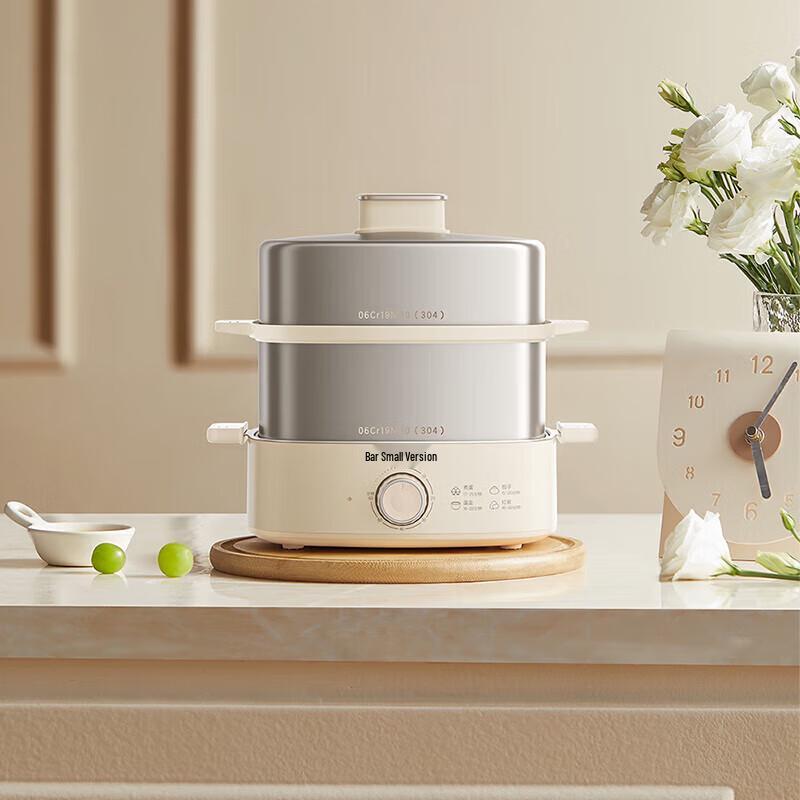 Bear ZDQ-K12L3 Double-Layer Multi-Function Egg Cooker & Steamer CN plug (adapter included)
