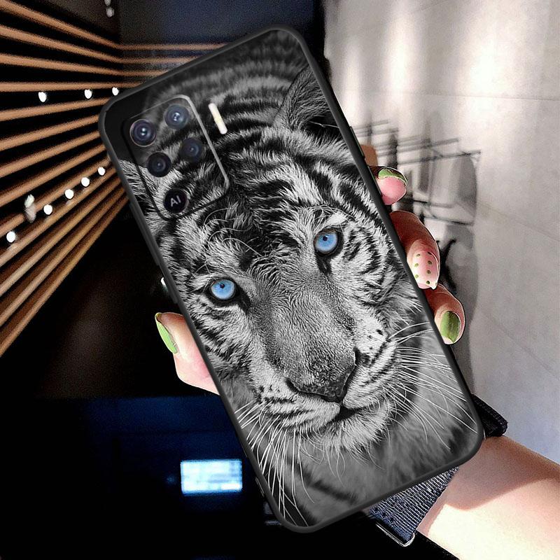 Чехол с животными: Волк, Собака, Кошка, Птица, Лев, Тигр для OPPO A96 A76 A16 A94 A74 A54 A53 A57 S A15 A52 A72 A93 A5 A9 A31 A17 A77 A78