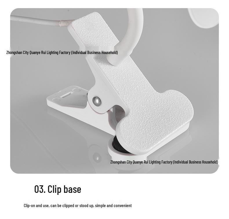 Universal Clip-On Desk Fan with LED Light, Wide Voltage, Multiple Plug Options, 1.2m Cable