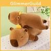 Lounge Plush Capybara Pillow Cozy Bedrest Companion Snuggle Sleep Stuffed Toy