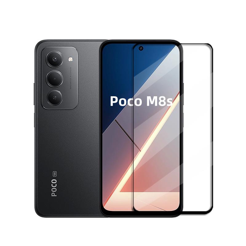 1-4 шт. Стекло для Poco M8s 5G Закаленное стекло для Xiaomi Poco M8s Защитное стекло для экрана HD Защитная пленка для телефона Poco M8s