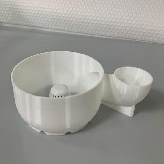 Автоматическая мойка и сушка фруктов Чаша Напечатанная на 3D-принтере Корзина для мытья фруктов и овощей Спиннер для мытья продуктов для ягод, салатов