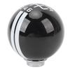 Gear Shift Knob with 3 Adapters Comfortable Grip 6 Speed for Shelby GT500 Style Shift Lever Round