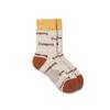 KODAK Apparel Logo Pattern Wool Socks IVORY