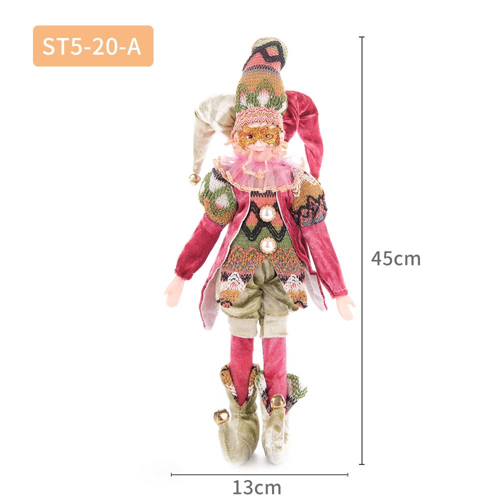 Новая красочная милая рождественская кукла-эльф, подвеска, рождественское украшение, счастливое Рождество, Натальный Новый год, счастливое украшение дома, праздничный подарок