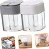 Travel Kit Seasoning Shaker 1PC 4 In 1 Plastic Dispenser Camping Spice Containers
