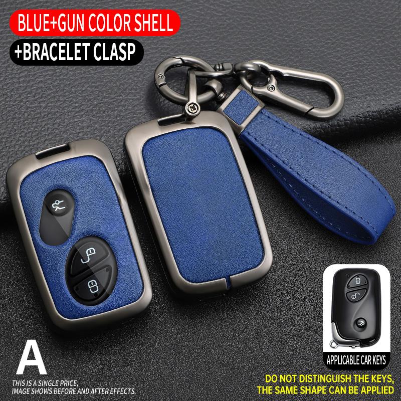 Interior Mouldings Car Key Case Cover Shell Fob for Lexus GX460 RX350 ES350 IS250 GX460 LX570 IS350 GS430 GS300 GS450h