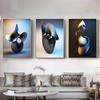 Parametric Picture 3D Effect Poster Modern Minimalist Abstract Wall Art Canvas Painting Print for Living Room Home Decor Cuadros