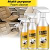 Multifunctional Foam Cleaner Leather Seat Cleaner Leather Seat Foam Cleaner Car Interior Stain Remover Spray Foam Maintenance