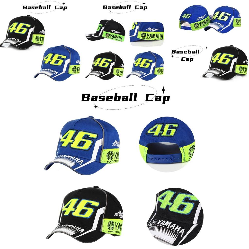 Adjustable Yamaha Racing Cap, Windproof And Sunproof Duck Tongue Hat For All Seasons