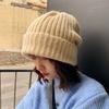 Зимняя новая шапка-укладка женская из толстой пряжи модная универсальная вязаная шапка