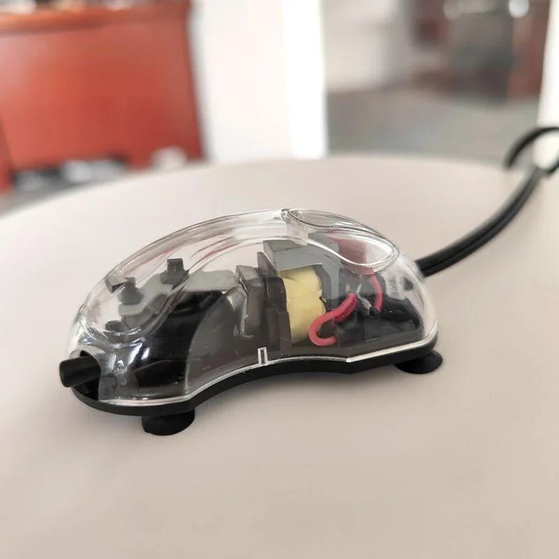 Портативный Аквариумный Мини Кислородный Насос USB-порт для Зарядки Амортизирующий Низкий Уровень Шума Быстрое Рассеивание Тепла Насос для Аэрации Аквариума