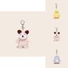 Otter Penguin Sheep Bear Plush Keyring Featuring Cute Cartoon Animals For Backpack Accessories