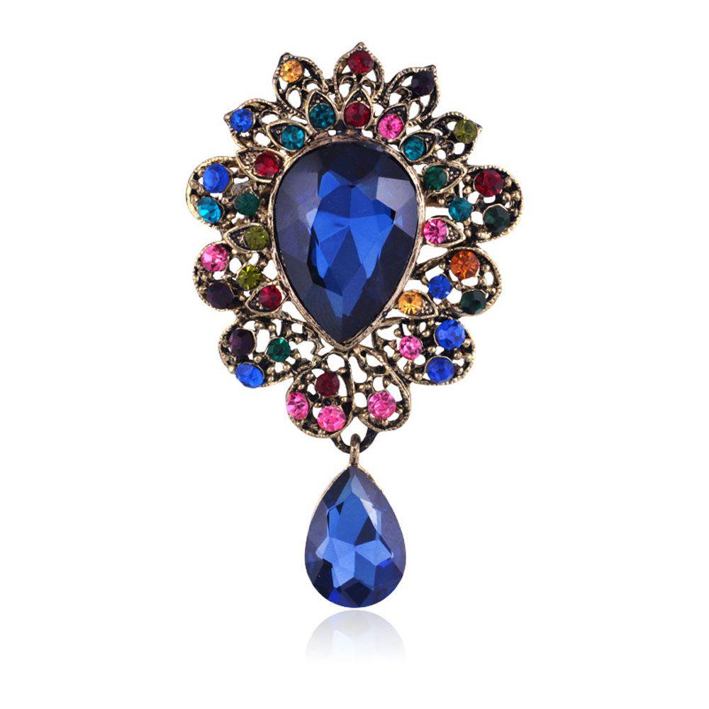Clothing Elegant For Women Crystal Unisex Dress Jewelry Fashion Accessories Corsage Brooch Pins