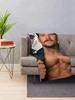 Генри Кавилл фотоколлаж Плед косплей аниме Мягкий Для декоративного дивана Индивидуальные диваны Пледы