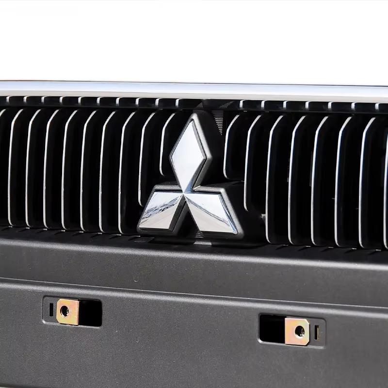1 шт. Автомобильный значок на передний капот для Mitsubishi Outlander, Задний значок на багажник, Автоаксессуары, Lancer 9 10, Pajero L200 EX ASX,