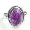 Amethyst Silver Ring February Birthstone 925 Sterling Silver Handmade Jewelry