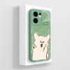Case For Oppo Reno 13F 4G 5G Luxury Floral Print Soft Liquid Silicone High Quality Phone Shell For Reno13F Full Coverage Bumper