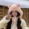 Женская уличная теплая шапка, Детская милая шапка-пуловер