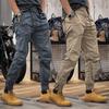 Retro Men's Multi Pocket Casual Sports Pants Cargo Pants