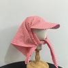 JYL DIY Кепка в клетку женская летняя для улицы кемпинга защита от солнца хлопковая
