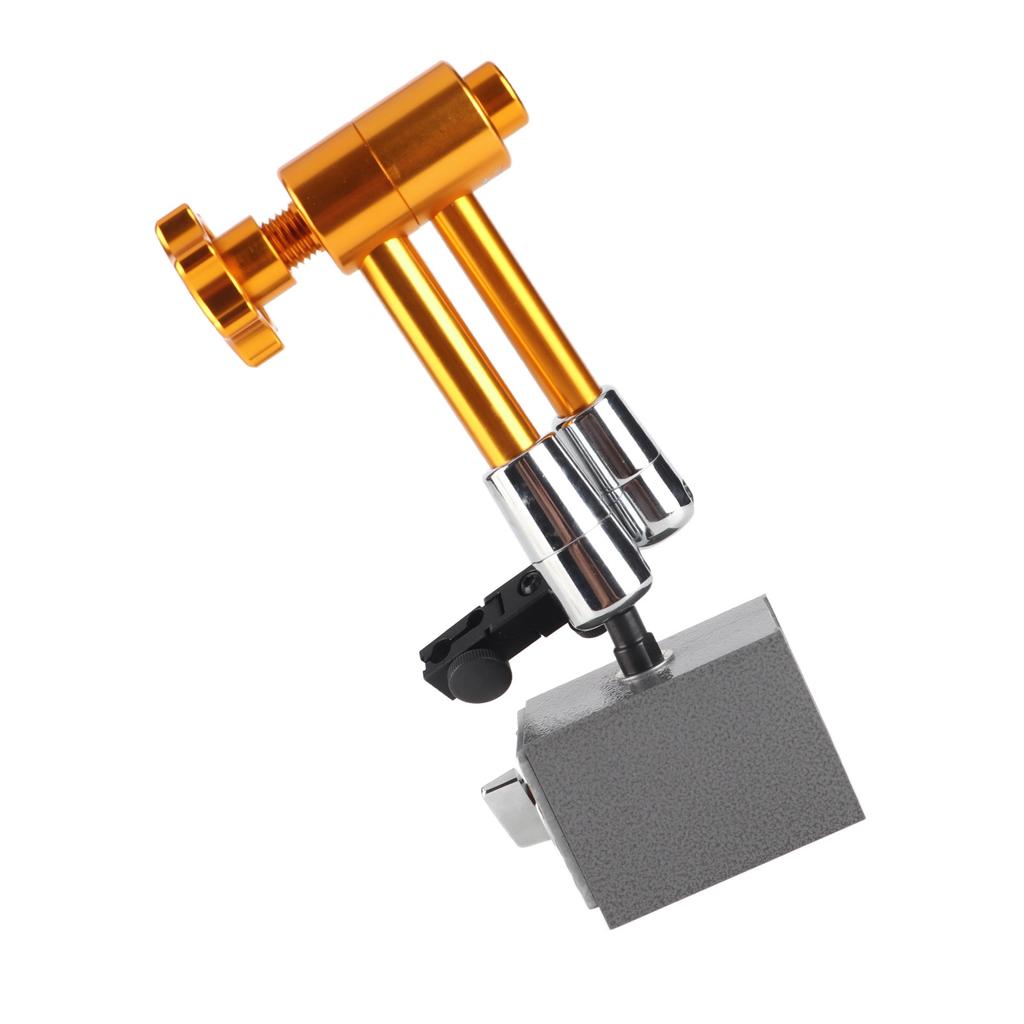 Магнитное основание Держатель индикатора часового типа Быстрая фиксация Усилие 100 кг Универсальное вращающееся приспособление Основание для часового индикатора