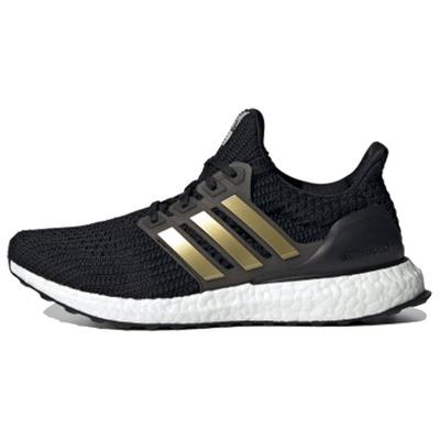Женские кроссовки Ultraboost 4.0 DNA Black Gold Metallic Core-Black Cloud-White FY9334