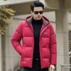 Winter Black Gold Graphene Men's Jacket Men's New Thickened Warm Business Cotton-padded Winter Clothing High Fluffy