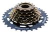 SHIMANO MFTZ5007428 Freewheel 7-speed 14-34 MEGARANGE Light Gear Ratio