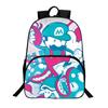 Super Mario Large 16 Inch School Backpack With Spacious Compartments And Durable Material