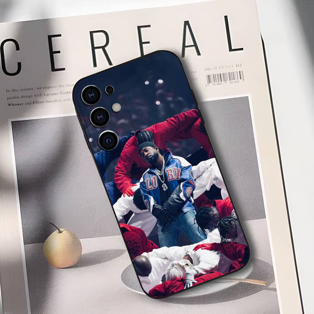 K-kendrick L-Lamar Phone Case For Samsung S25,S24,S21,S22,S23,S30,Ultra,S20,Plus,Fe,Lite,Soft Black Cover