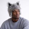 Hairy Werewolf Paw Mitten Fluffy Texture Wolf Hat with Ears Wolf Paw Cosplay Set  Carnival Party