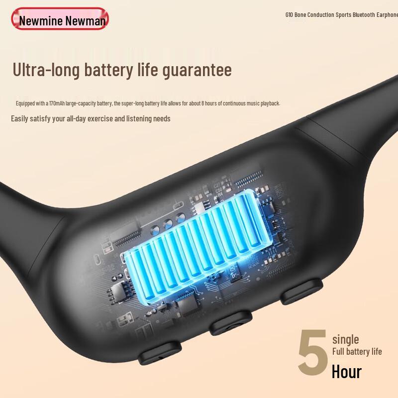 Спортивные Bluetooth-наушники с костной проводимостью Newmine G10 с 32 ГБ памяти