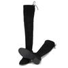 Barbara Suede Daily 3cm Knee High Boots Black Bbi842bk