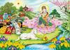 White Horse and Kannon Bodhisattva by Izumi Kazumi Jigsaw Puzzle 1000 Pieces X 50 APPLE ONE 500-332 (75 Cm)
