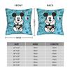 Mickey Mouse Graffiti Square Pillow Case  Cushion Cover Awesome Polyester Decor Pillowcase for Living Room 18"x18"