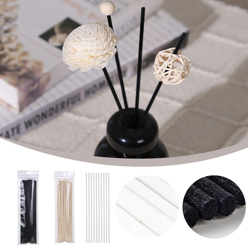 10PCS/Bag Refreshing Sleep Fiber Sticks Diffuser Slowly Volatile Essential Oil Diffuser Home Office