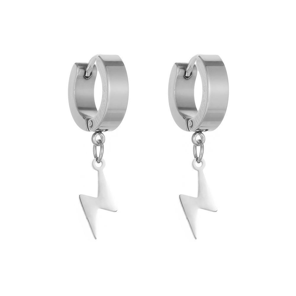 Модные Серьги-Грибы Молнии из Сплава для Женщин Модный Геометрический Стиль