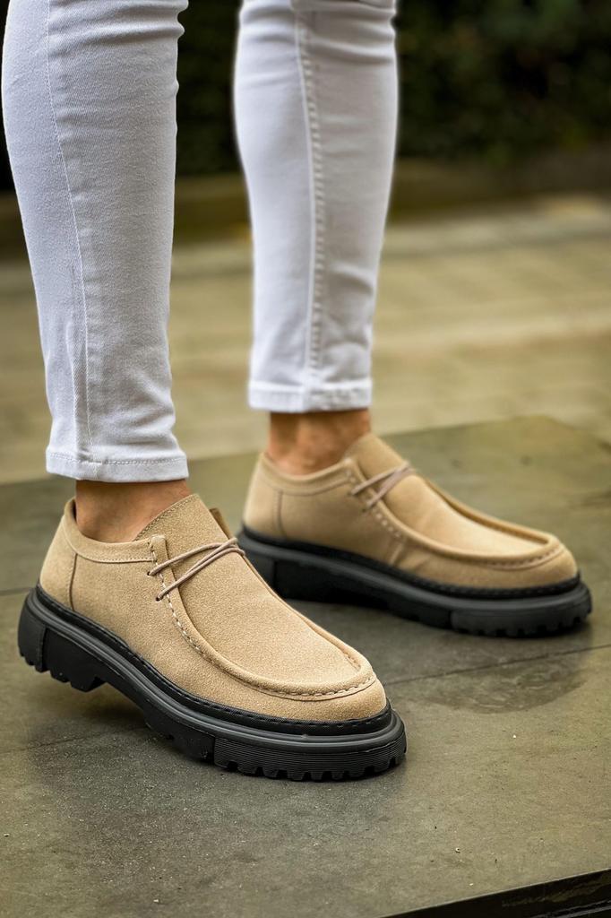 Chekich H Новая коллекция CH2404 Замок Мужская обувь Белый Черный Коричневый Рыжий