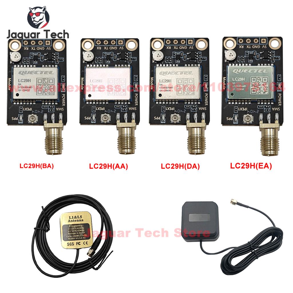 Базовая станция на плате Quectel GNSS Module LC29H LC29HEA LC29HDA LC29HAA LC29HBA RTK GPS L1 L5 Galileo Glonass с антенной