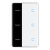 New Smart Home Luxury LED Display WiFi Remote Control  Light Tuya Alexa Home Products Smart Wall Switch
