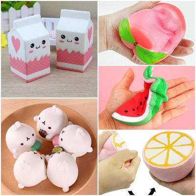 Большие медленно растущие мягкие игрушки с ароматом Kawaii Squishy Squeeze Toy