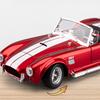 1/22 Ford Shelby Cobra 427 S/C Родстер Сплав Модель Спортивного Автомобиля Литые Металлические Классические Ретро Автомобили Модель Транспортных Средств Звук Свет Детские Подарки