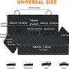 Heavy-Duty Waterproof Collapsible Modern Pet Car Seat Cover Backseat & Trunk Liner for Dogs Premium Pet Mats & Pads