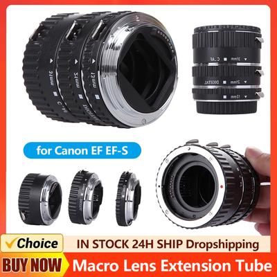 Кольцо-удлинитель для макросъемки с автофокусом для камеры Canon EF EF-S, адаптер для кольца-удлинителя объектива